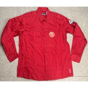 Bulwark‎ FR 2112 Men's Protective Apparel Button Up Shirt Size Large